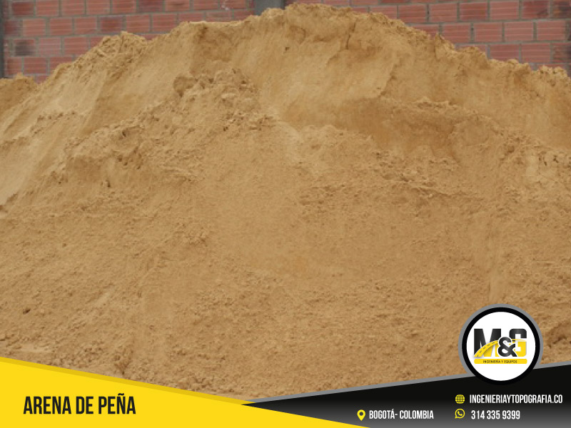 Venta de arena de Peña Bogotá, venta de arenas para la construcción