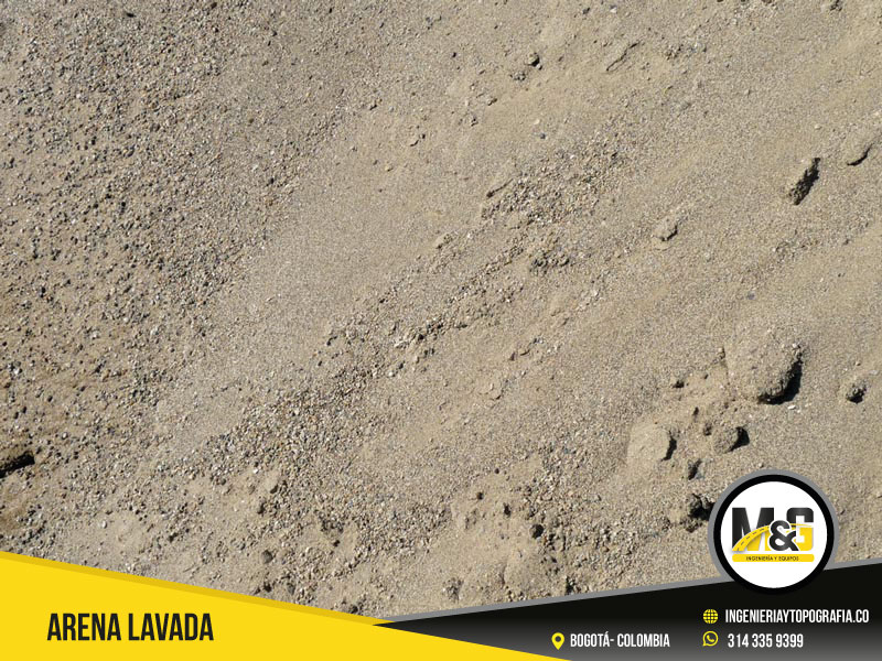 personal de logistica de calidad para arena  Lavada a nivel nacional 