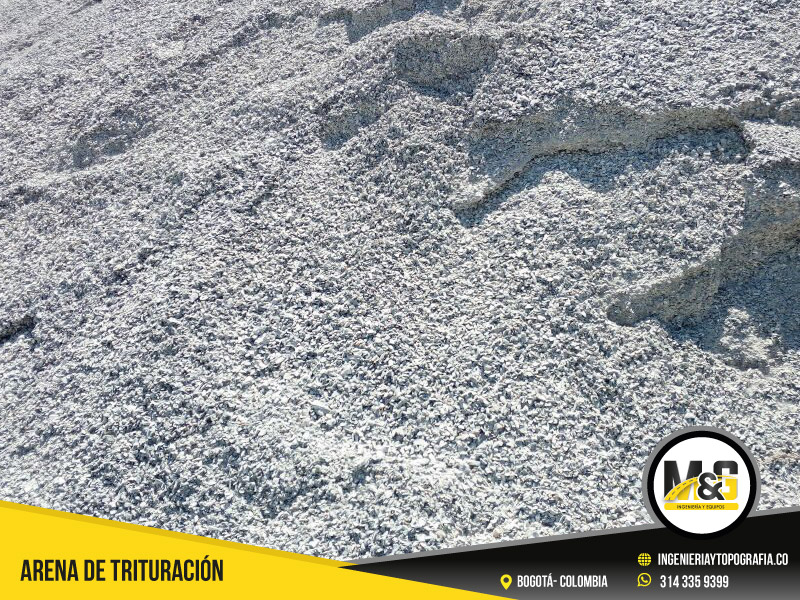 venta de material de venta de Trituración en Bogotá y anivel ancional