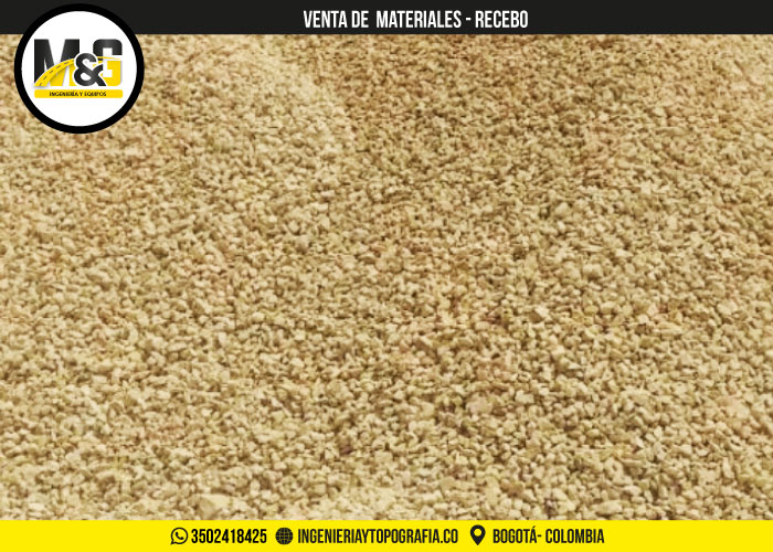 venta de material de Recebo en Bogotá 
