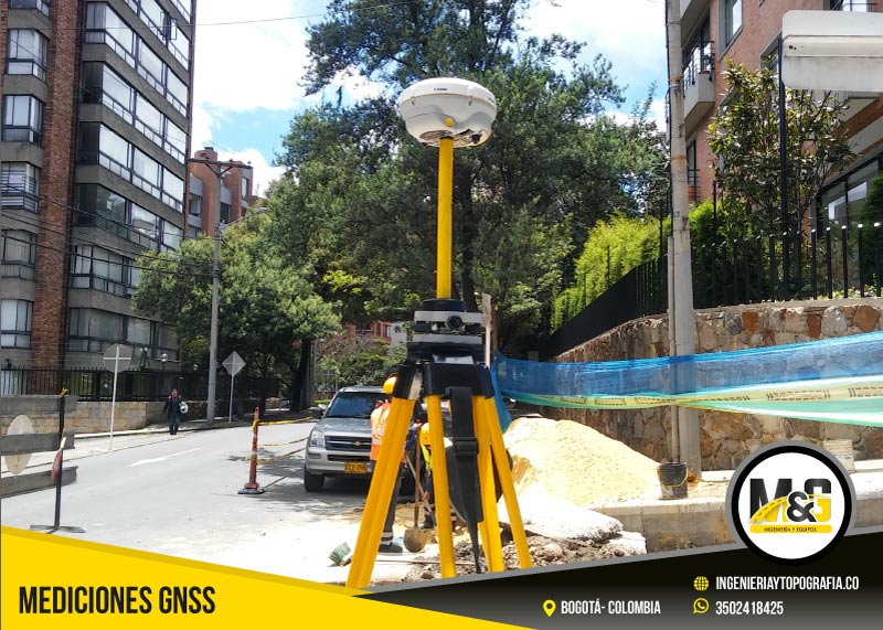 expertos en mediciones gnss en Bogotá y colombia